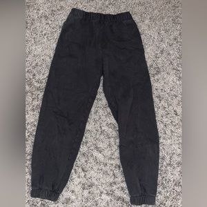 John Galt Black Rosa Sweatpants